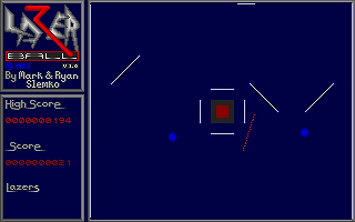 Lazer Ball atari screenshot